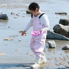 兒童潮灘體驗平底涉水靴, 180, 粉色