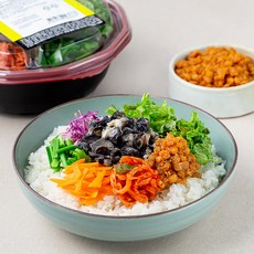 남도애꽃 구수한 수제 우렁보리쌈장 비빔밥세트, 290g, 1개