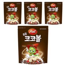 Post 穀物可可球脆片, 570g, 4包