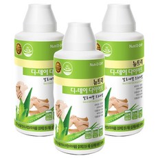 Nutri D-DAY 蘆薈凝膠孅萃飲, 1L, 3瓶