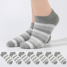스트라이프양말발목