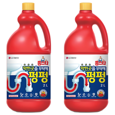 홈스타 막힌곳을 부탁해 펑펑 세정제, 2L, 2개