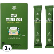 신라명과 말차 밀크티 라떼, 20g, 10개입, 3개