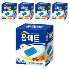 홈매트 홈매트피 교체용 90매, 5개
