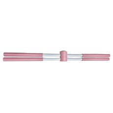 品屋 形體棍 可折瑜伽棍 - 矯正身姿, 少女粉, 長度81cm, 1個