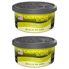 CALIFORNIA scents 車用芳香罐, 拉霍亞檸檬香味, 2個