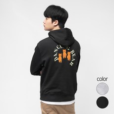 캐럿 남녀공용 그래픽 프렌치테리 후드티 C05