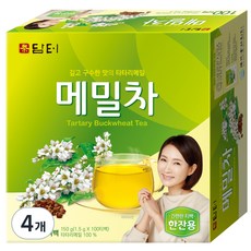 담터 메밀차100T/차/티백, 1.5g, 100개입, 4개