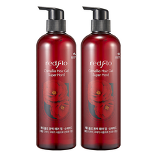 Redflo Man with Flowers 山茶花髮膠超硬, 500ml, 2個