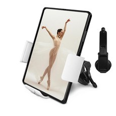 나비 폴드젯 Z폴드 호환 듀얼코일 차량용 고속 무선 충전 거치대, NV124-FFZ2Q, 화이트