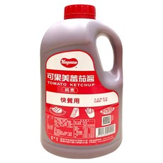 KAGOME 可果美 蕃茄醬 快餐用, 品質保證，不含人工色素, 3.15kg, 1桶