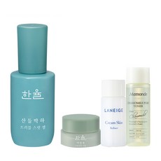 한율 산들박하 트러블 스팟 젤 20ml + 아모레퍼시픽 기초화장품 3종, 1세트