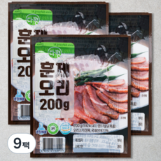 다향 훈제오리, 200g, 9팩 200g, 9팩