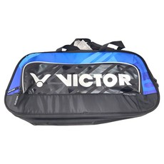 VICTOR 勝利體育 拍包袋背包 BR9613, 黑色/亮藍色, 75cmx22cmx33.5cm, 黑色 + 明亮藍, 1個