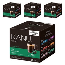 카누 밸런스 디카페인 돌체구스토 호환 캡슐커피, 7g, 16개입, 4개 4개, 단품