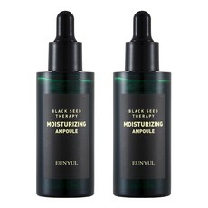 은율 블랙씨드 테라피 모이스춰라이징 앰플, 50ml, 2개