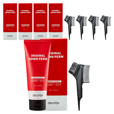 Graphen Original 男士燙髮 100ml + 刷梳 + 燙紙 + 2 個固定夾, 5個