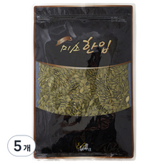 미소한입 호박씨, 1kg, 5개