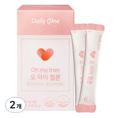 데일리원 오 마이 철분 30p, 60g, 2개