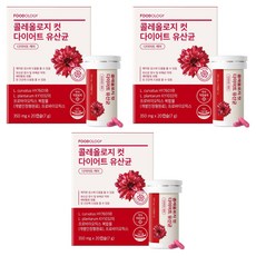 푸드올로지 정품 콜레올로지컷 다이어트 유산균, 20정, 3개