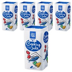 塩事業 天日鹽, 盒裝家庭用鹽 800g, 方便好倒出設計, 防潮控量, 5盒