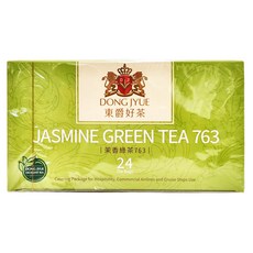 DONG JYUE 東爵好茶 商用茉香綠茶763, 25公克x24包, 兌濾包, 25g, 24包, 1盒