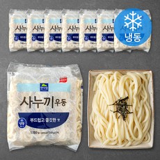 면사랑 사누끼우동 부드럽고 쫄깃한맛 (냉동), 1.15kg, 8개