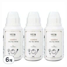자연그램 칼슘파우더 과일채소 세정제, 150g, 6개