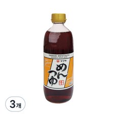 야마키 멘 쯔유, 3개, 500ml