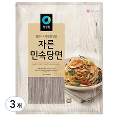 청정원 자른 민속당면, 1kg, 3개