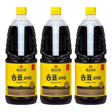 몽고간장 송표 프라임, 1.8L, 3개