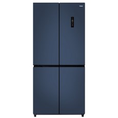 하이얼 양문형냉장고 방문설치, 베리 블루, HRS445MNB