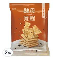 盛香珍 酵母覺醒 蘇打餅, 280g, 2袋