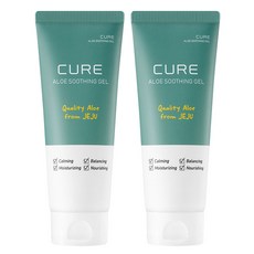 김정문알로에 큐어 알로에 수딩젤 150ml x 2p, 1세트