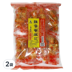 黑熊雞蛋蜜麻花 - 蛋鄉濃厚酥脆麻花捲, 180g, 2袋