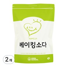 베이킹소다 대용량 3kg, 2개