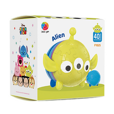 3D-JP Tsum Alien公仔拼圖, 40片拼圖, 三眼怪, 40片, 1組
