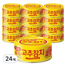 동원참치 고추참치, 85g, 24개 85g, 24개