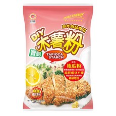 日正食品 寶島木薯粉 1000g, 精選食材 細緻研磨製成, 適合油炸料理 炒菜 湯品, 1kg, 1包