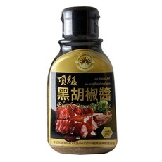 新光洋菜 頂級黑胡椒醬, 無反式脂肪, 無人工色素, 300g, 1罐