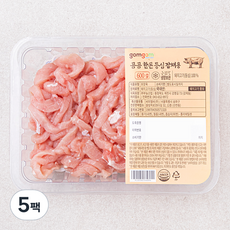 곰곰 한돈 등심 잡채용 (냉장), 600g, 5팩