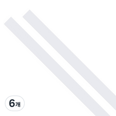 OON 열 수축 튜브 케이블 투명 50mm x 1m, 6개