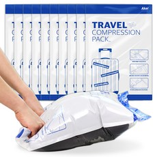 AKei. Living旅行用壓縮袋, 10個, 1入