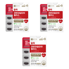 종근당 활력 코엔자임Q10 플러스 15g, 3개, 30정