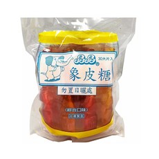 晶晶 象皮糖 綜合口味 420g，30大片入, 1包