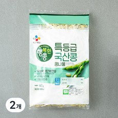 CJ 행복한콩 특등급 국산콩 콩나물, 400g, 2개 - 킁