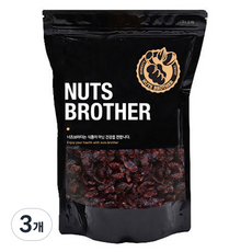 너츠브라더 건크랜베리, 500g, 3개