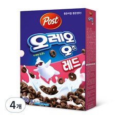 오레오오즈 레드 시리얼, 250g, 4개