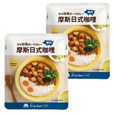 MOS BURGER 摩斯漢堡 日式咖哩 豬肉, 台灣蜂蜜添加, 200g, 2包
