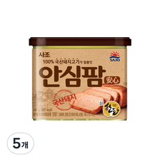 사조 안심팜, 340g, 5개